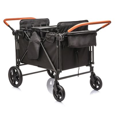 Wogan Stroller W/removble 4 - Seater - Black