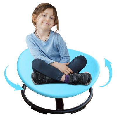 KIds Sensory Swivel Chair For Children With Autism - Blue