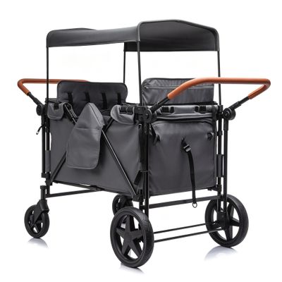 Wogan Stroller W/removble 4 - Seater - Gray