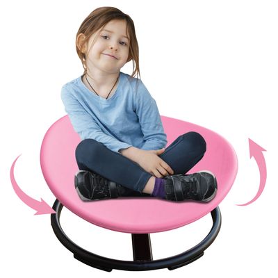 KIds Sensory Swivel Chair For Children With Autism - Pink