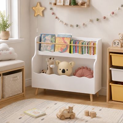 Kids Bookcaes, Children Book Organizer, toy Storage Cabinet Organizer