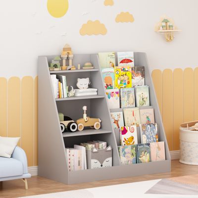 Kids Bookshelf and Toy Storage Organizer - 34.65x15.75x33.47IN