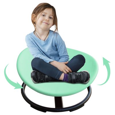 KIds Sensory Swivel Chair For Children With Autism - Green