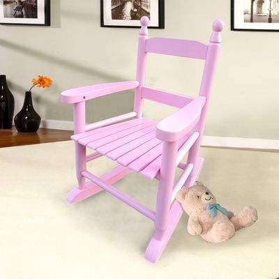 Children's rocking light pink chair - Indoor or Outdoor - Suitable for Children's rocking light pink chair - Indoor or Outdoor - Suitable for