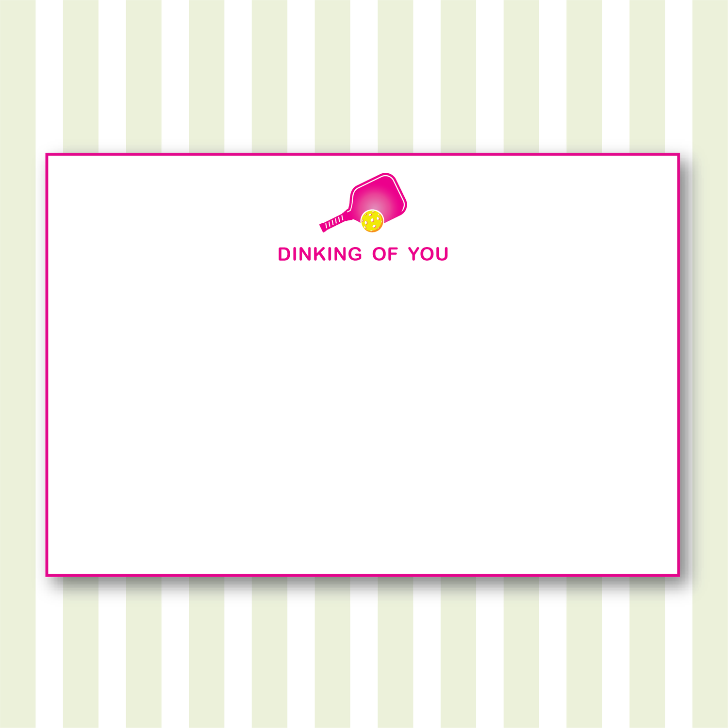 Dinking of You