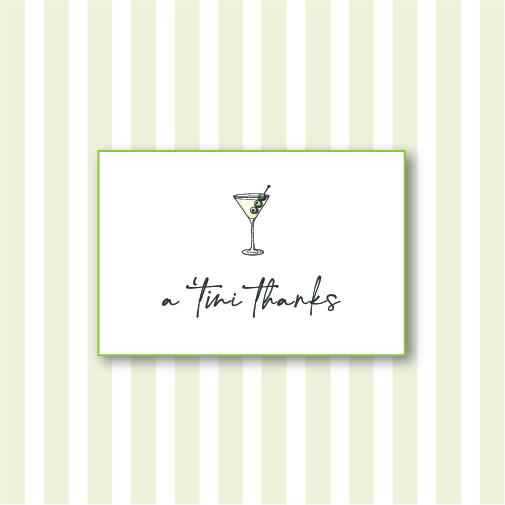 A &#39;Tini Thanks