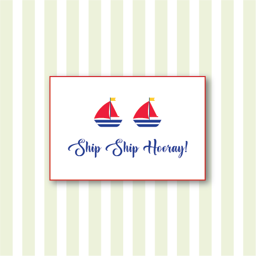 Ship Ship Hooray!