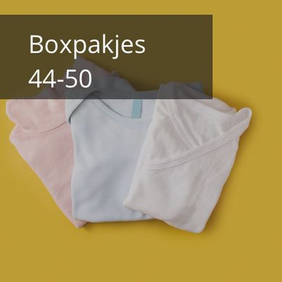 Boxpakjes voor meisjes maat  44-50