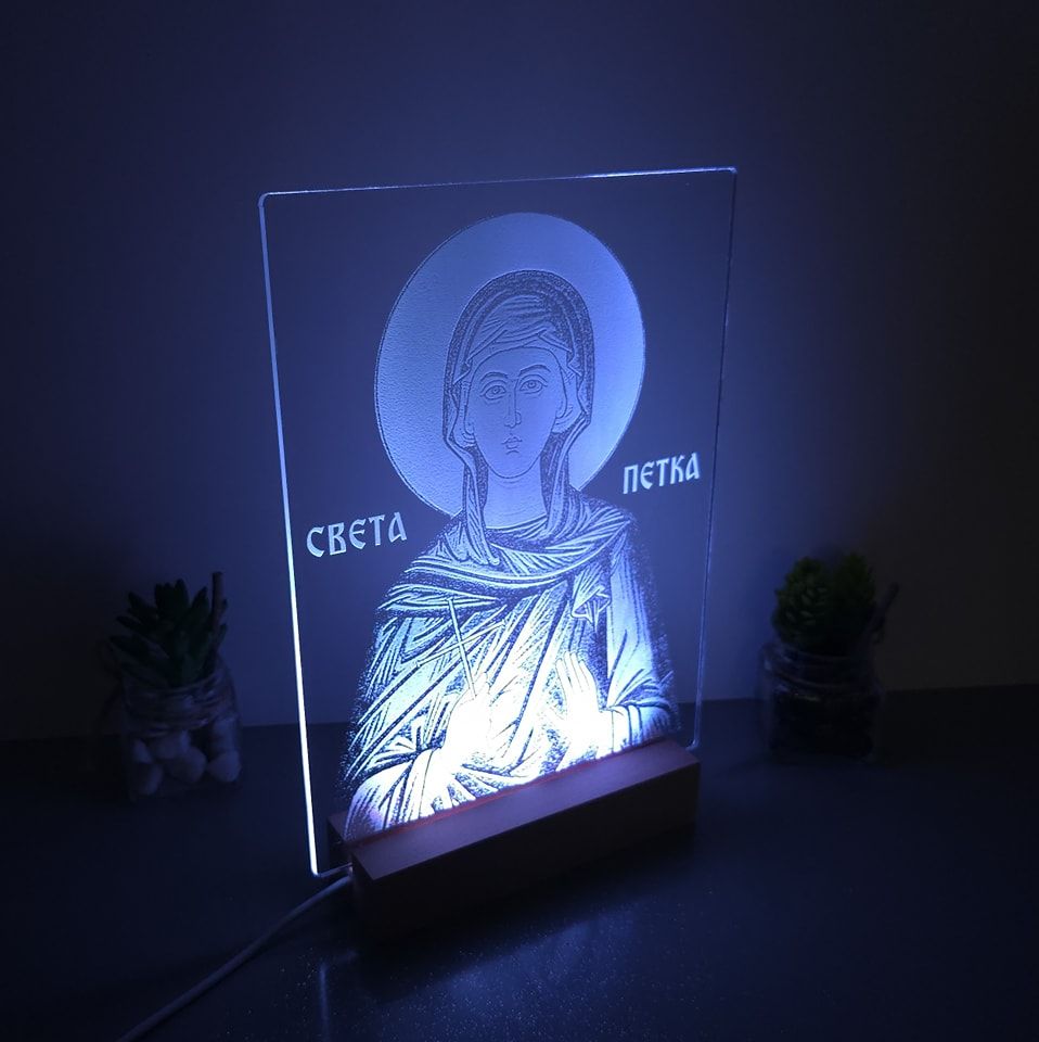 ЛЕД ЛАМПА ИКОНА