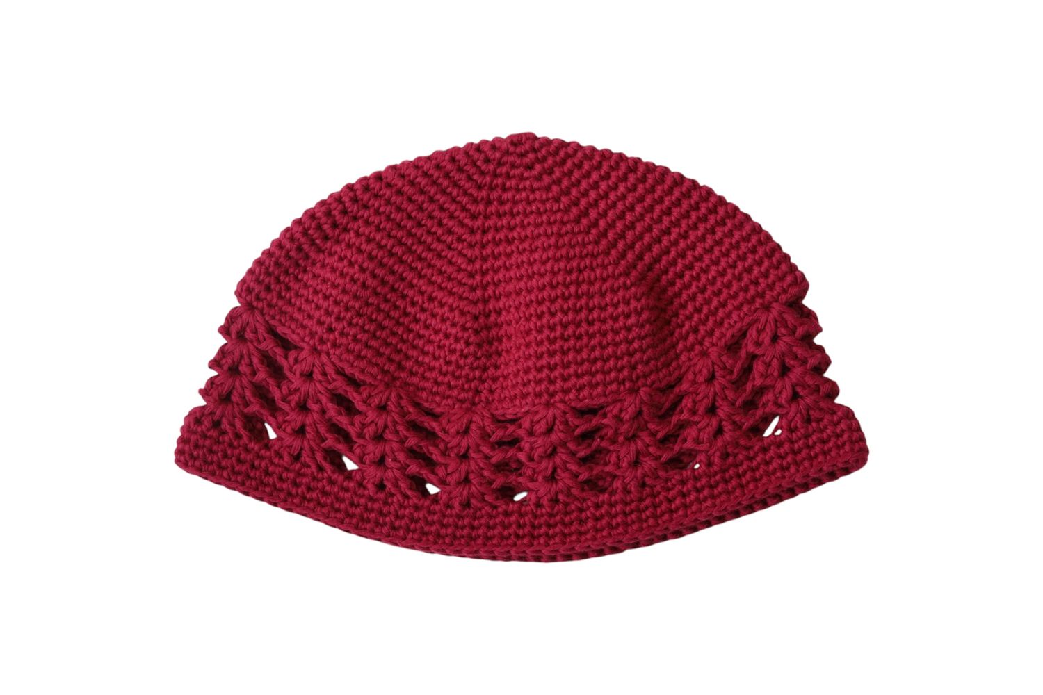 Crochet Net Cap VINOTINTO