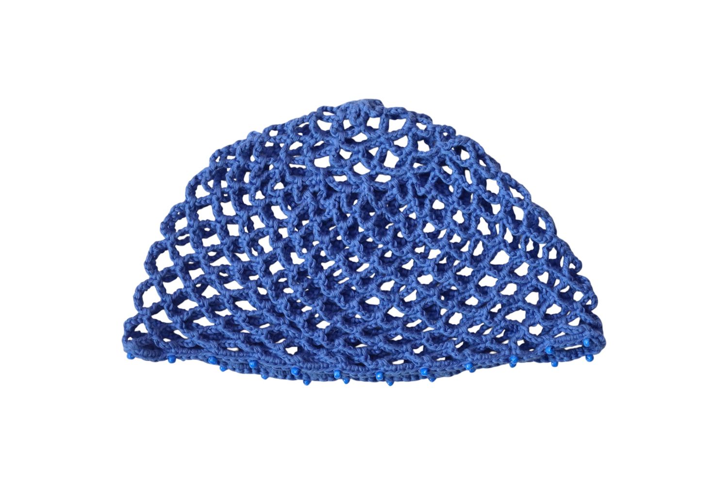 Crochet Net Cap Azul