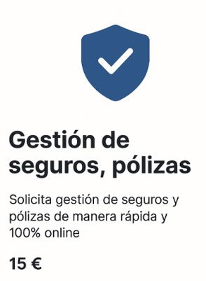 Gestión de seguros, pólizas