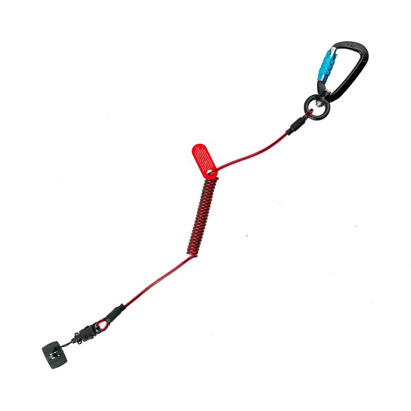 Coil E-Tether With Dual-Locking Carabiner & E-Catch (max 0.5kg) Coil E-Tether With Dual-Locking Carabiner & E-Catch (max 0.5kg)
