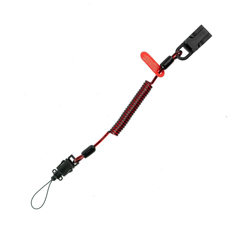 Coil E-Tether With Poly Clamp (Non-Conductive) (10 Pack) Coil E-Tether With Poly Clamp (Non-Conductive) (10 Pack)