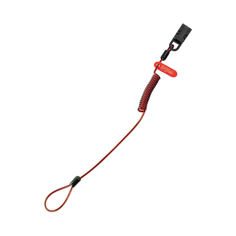 Coil Hard Hat Tether (Non-conductive) (10 Pack) Coil Hard Hat Tether (Non-conductive) (10 Pack)