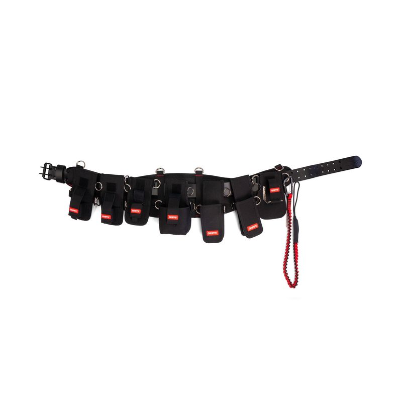 Scaffolders Belt Kit - 7 Tool Retractable with Tool Connector Kits - Size Small Scaffolders Belt Kit - 7 Tool Retractable with Tool Connector Kits - Size Small