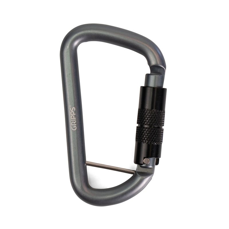 Dual-Action Carabiner, Non-Swivel - 7kg / 15lb Dual-Action Carabiner, Non-Swivel - 7kg / 15lb