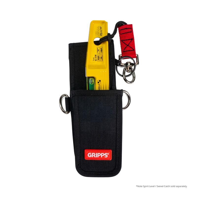 Retractable Single Tool Holster with Auto-Stop Retractable Single Tool Holster with Auto-Stop