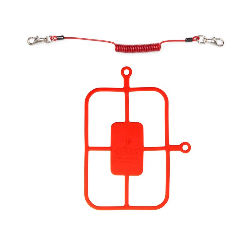Tablet Gripper with Coil Tether Single-Action