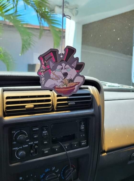 Ramen Wolfdog Air Freshener