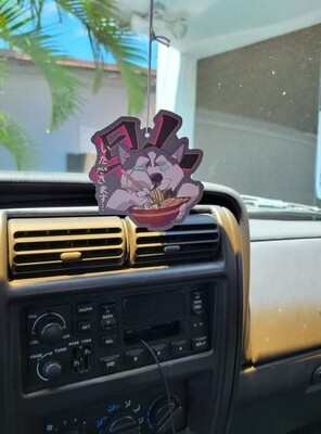 Ramen Wolfdog Air Freshener