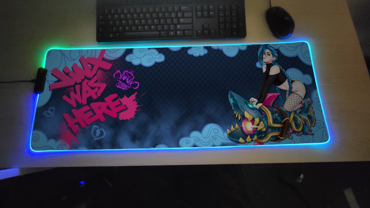 Jinx Lit Desk Mat