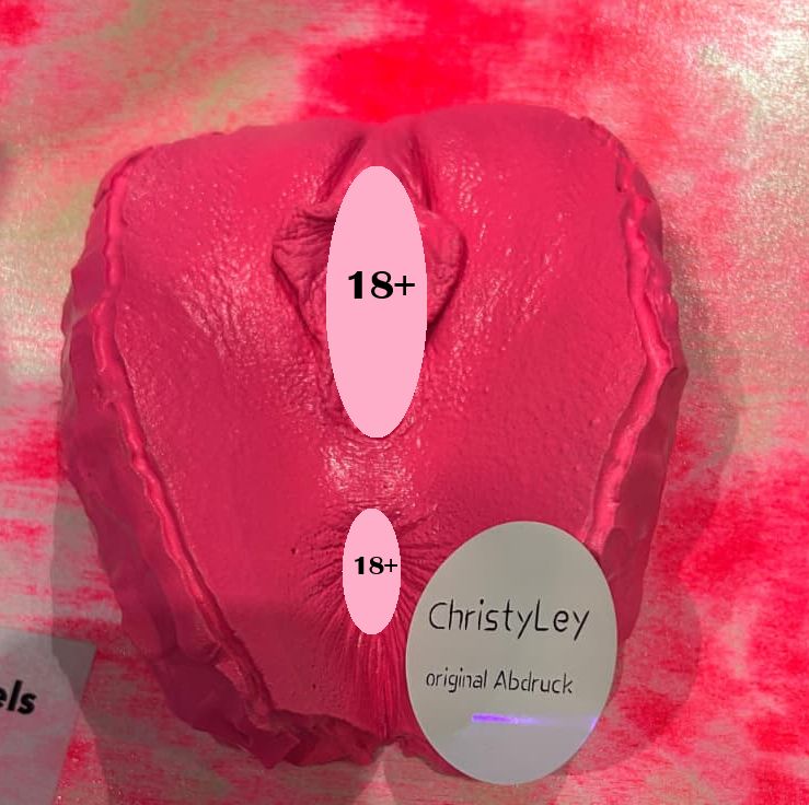 Vulva Abdruck inklusive Anus von Christy Ley