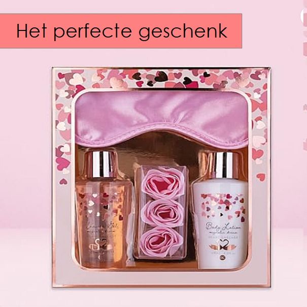Heart Cascade Spa & Wellness bad set in Luxe Geschenkdoos
