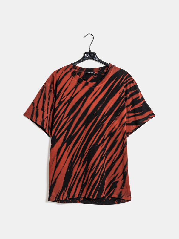 T-SHIRT RED JUNGLE DYE