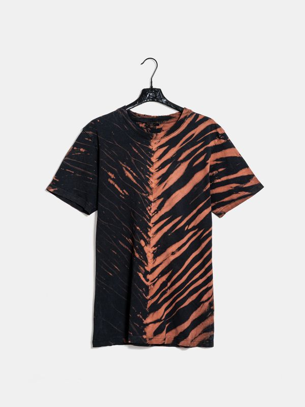T-SHIRT TIGER BLEACH DYE
