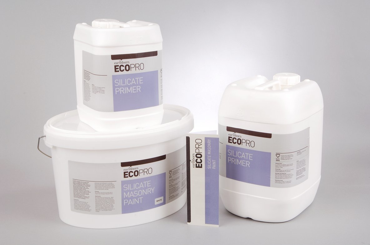 Earthborn Ecopro Silicate Masonry Paint 10 litre White
