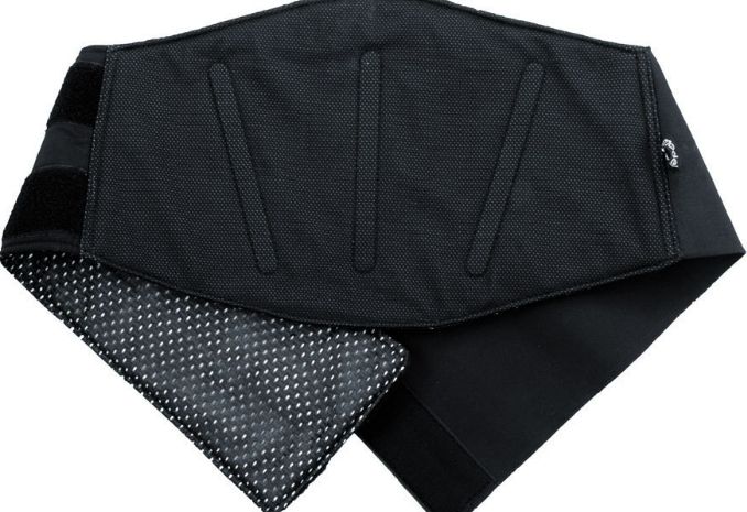 Modeka 6021 Niergordel, Color: zwart, Size: S