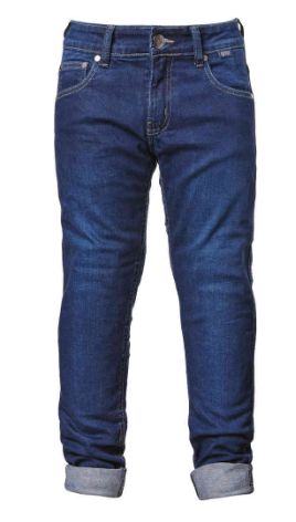 GMS Cobra Kinder Motorrad Textielbroek, Color: blauw, Size: 140