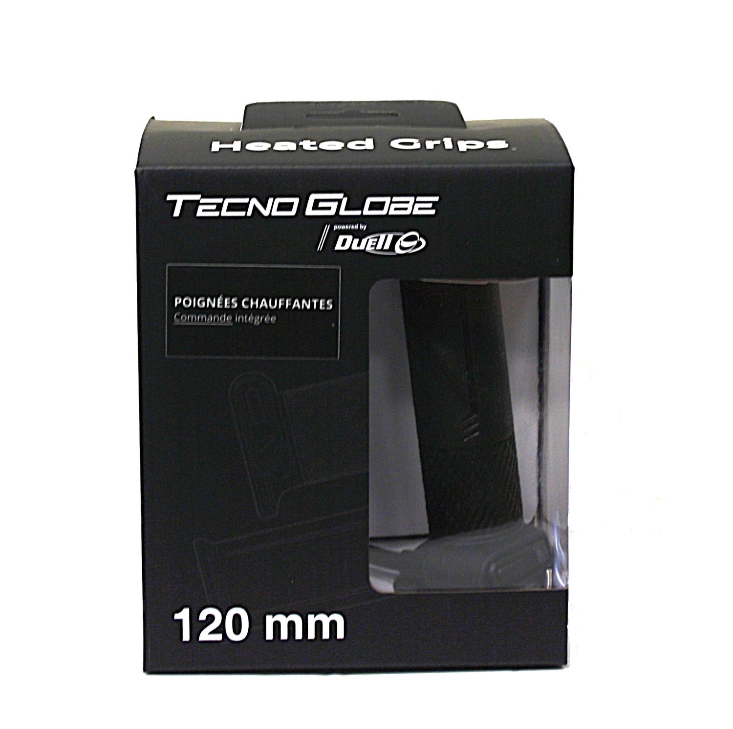 TG Hot grips Gold 120mm, Color: zwart, Size: 120mm