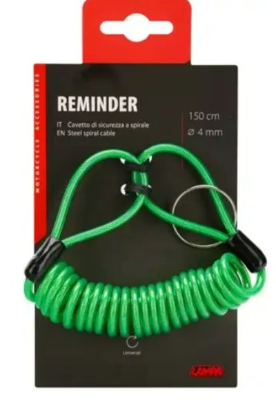 Reminder (disc)lock, Color: Groen