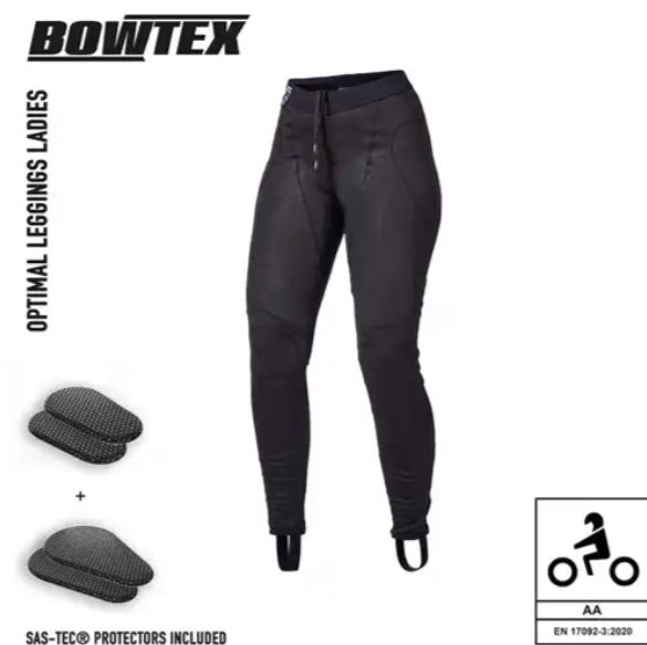 Bowtex® Optimal Leggings Ladies - CE AA, Color: Zwart, Size: XXL