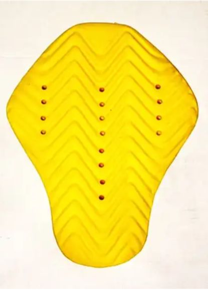Claw backprotector yellow Level 2