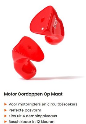 Gehoorbescherming Motor op maat