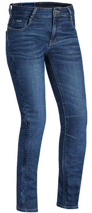 Ixon Cathelyn Dames motorfiets jeans broek OP=OP, Color: Blauw, Size: XS