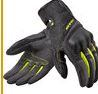 Revit Volcano Dames Motorhandschoenen, Color: Zwart/geel, Size: XS