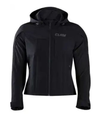 CLAW Timmy Softshell Jacket, Color: zwart, Size: M