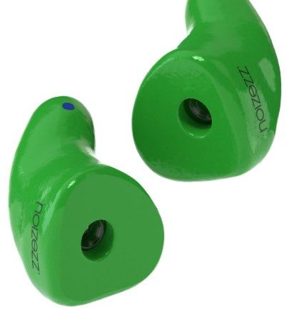 Gehoorbescherming muziekanten op maat, Color: groen