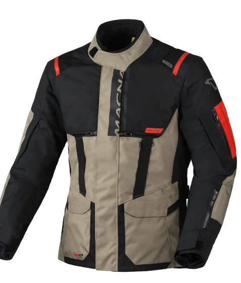 Motorjas Rancher 2.0, Color: Taupe/zwart, Size: L