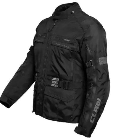 CLAW Hunter adventure jacket, Colour: zwart, Size: L