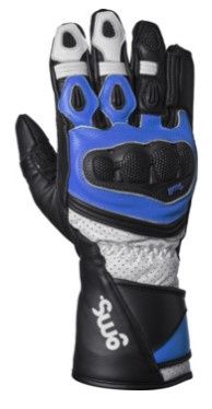 Gloves GR-1 SF black-white-blue