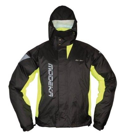 Regenjas AX-Dry II, Color: zwart/geel, Size: M