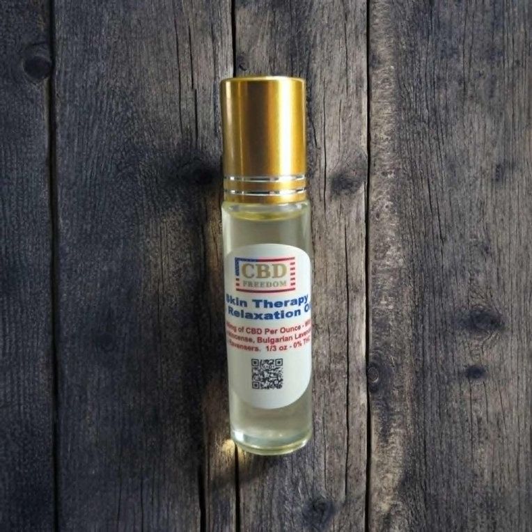 Skin Repair &amp; Wrinkle Therapy. Essential Oil, Mini Roll-On, 1/3oz