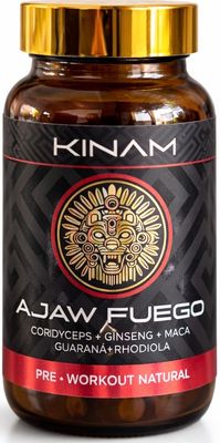 PRE WORKOUT NATURAL (cordyceps+maca+guarana+ginseng+rhodiola)