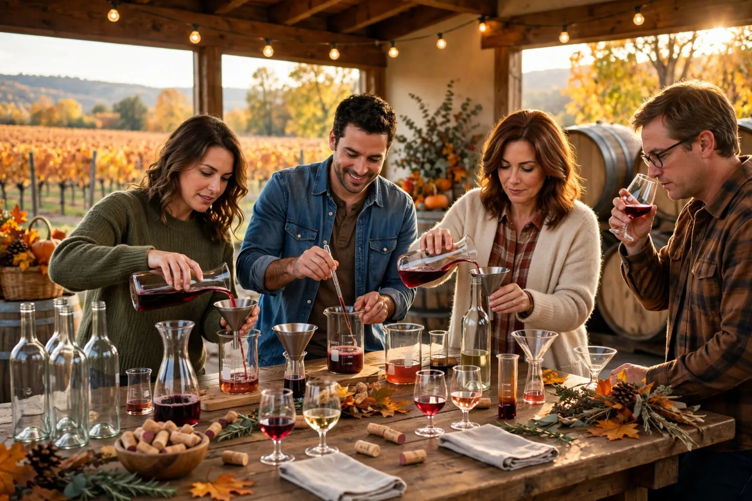 BLEND YOUR OWN WINE