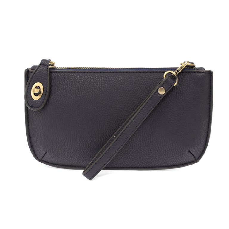 MINI CROSSBODY WRISTLET CLUTCH (NAVY)